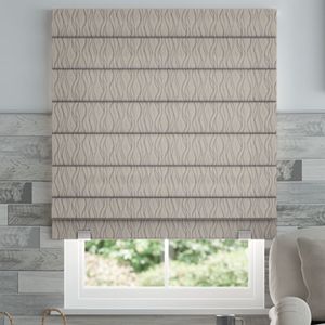 Grasswave Ash Premier Roman Shades - A Modern Twist on Classic Elegance